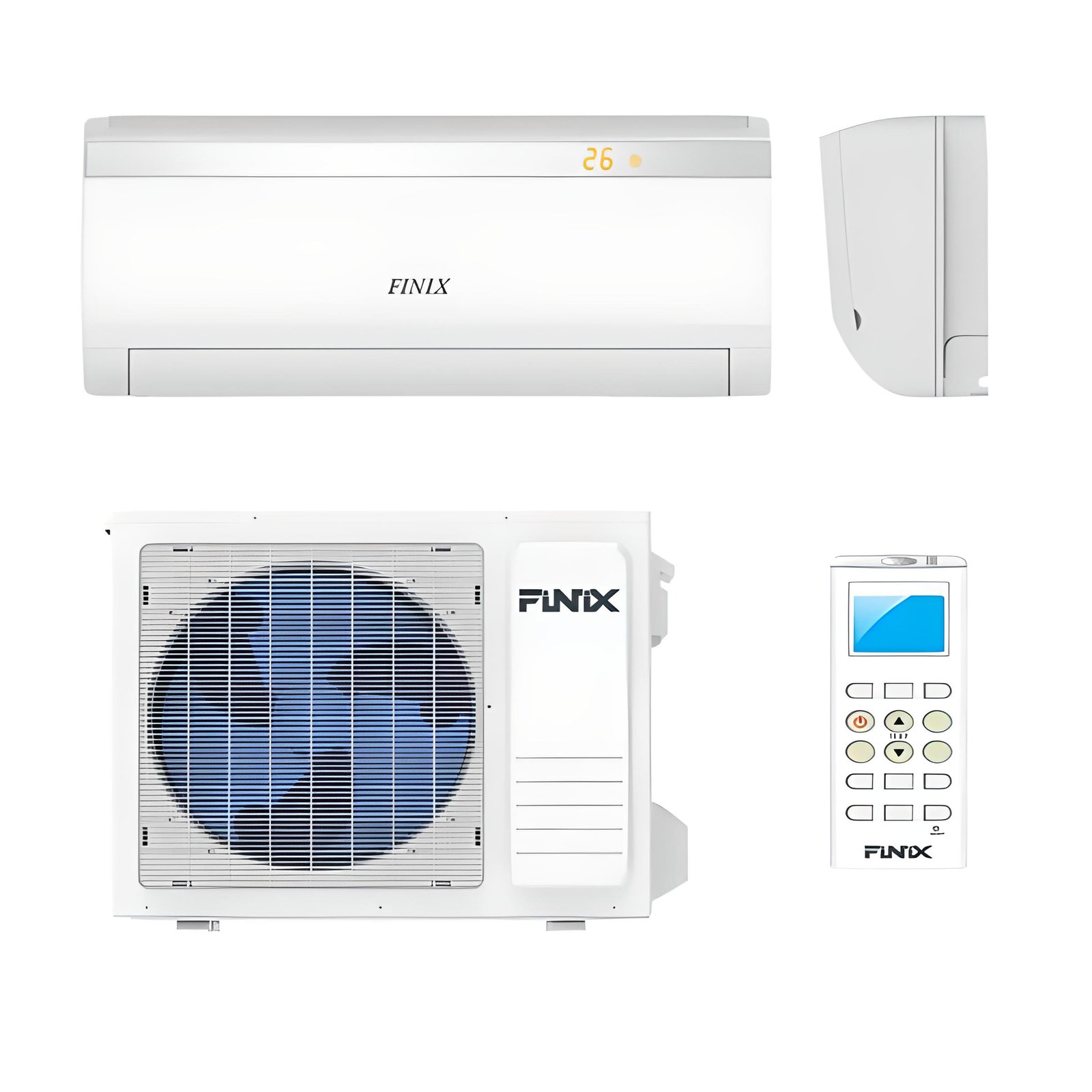 SPLIT FINIX 12000BTU 1.5CV R410 FINIX12BB