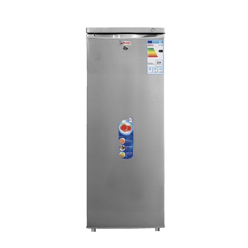 CONGELATEUR ASTECH VERTICAL 6TIROIRS 185LITRES GRIS FC185M