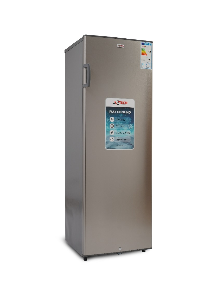 CONGELATEUR ASTECH VERTICAL 8TIROIRS PLAQUE ALUMINIUM GRIS GM PA360S