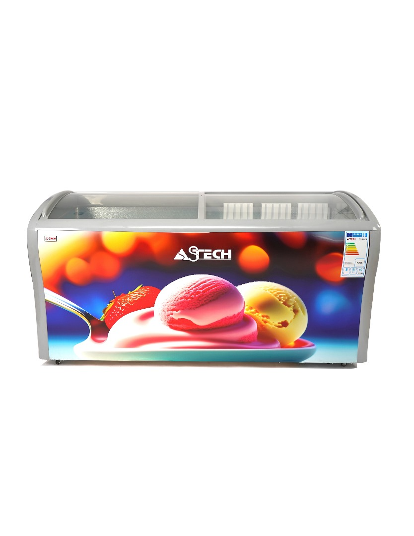 CONGELATEUR ASTECH HORIZONTAL 600LITRES VITRINE FH602SCAA