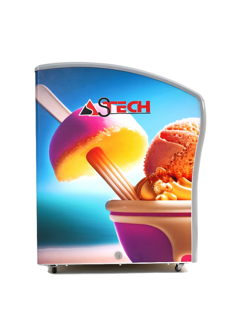 CONGELATEUR ASTECH HORIZONTAL 500LITRES VITRINE FH500VL/FH500SC/LPAA