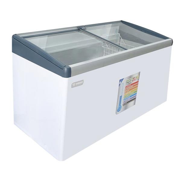 CONGELATEUR SMART TECHNOLOGY HORIZONTAL 400LITRES VITRINE BLANC STCCV517