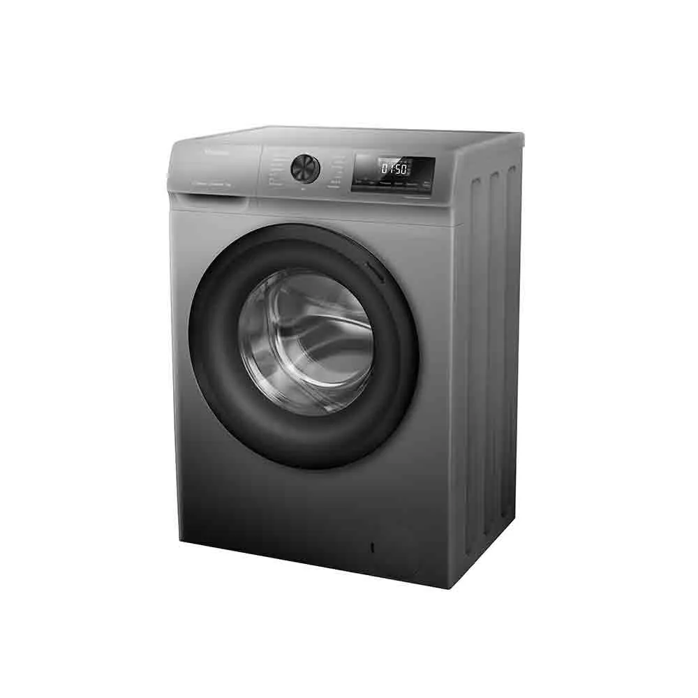 MACHINE A LAVER HISENSE 8KG INVERTER FRONT LOAD GRIS WFQP8014EVMT
