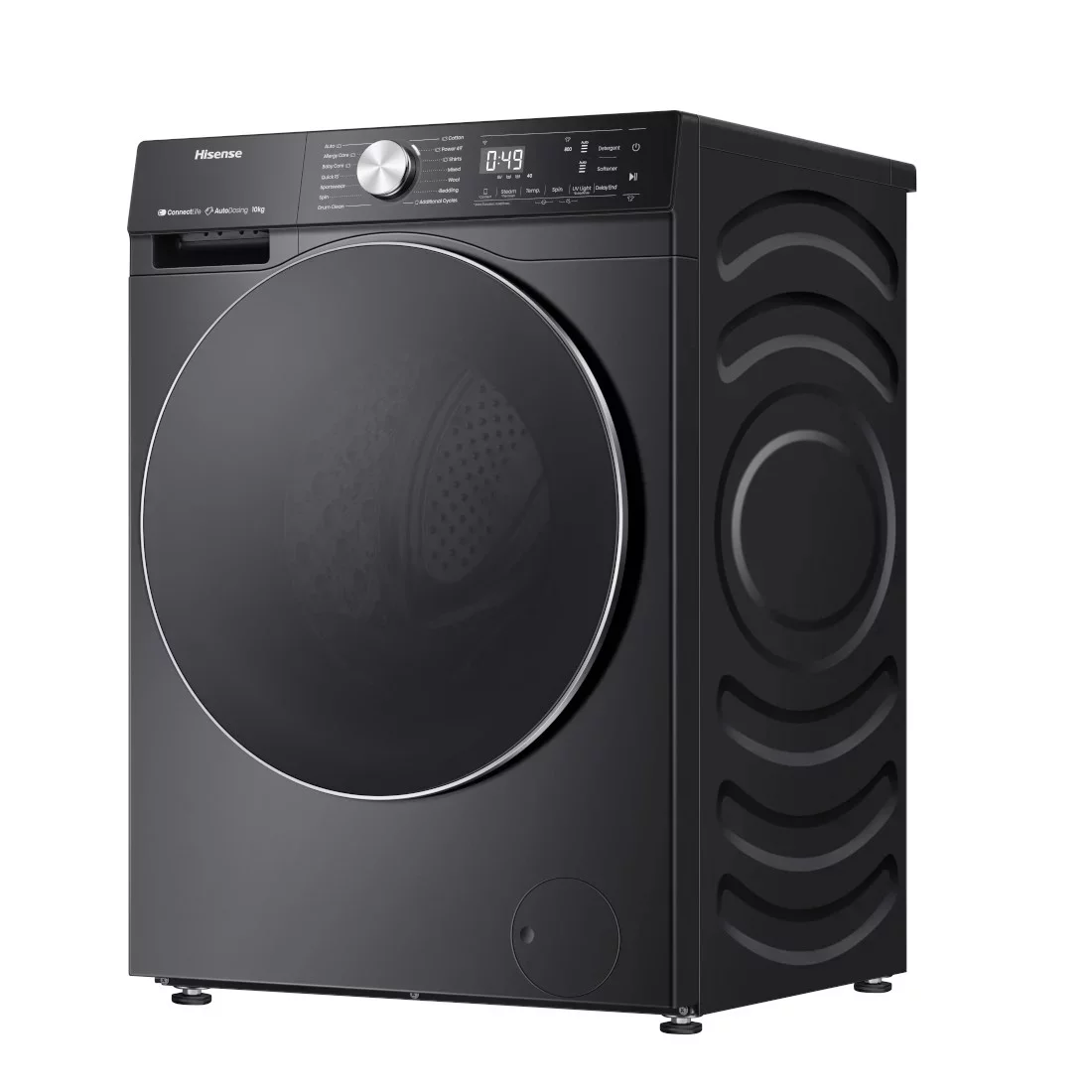 MACHINE A LAVER HISENSE 10.5KG INVERTER FRONT LOAD NOIR WF3S1043BB