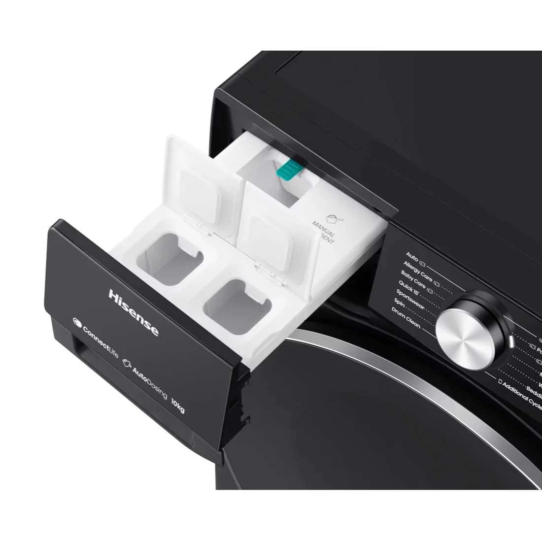 MACHINE A LAVER HISENSE 10.5KG INVERTER FRONT LOAD NOIR WF3S1043BB