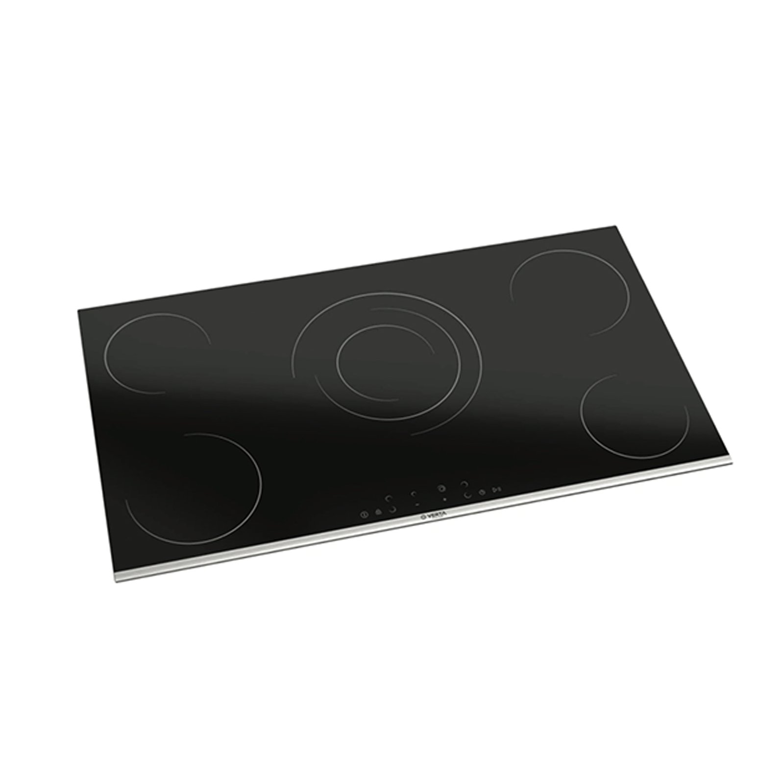 PLAQUE VERTA 5FEUX 90X60 VITROCERAMIQUE ELECTRIQUE NOIR MS293