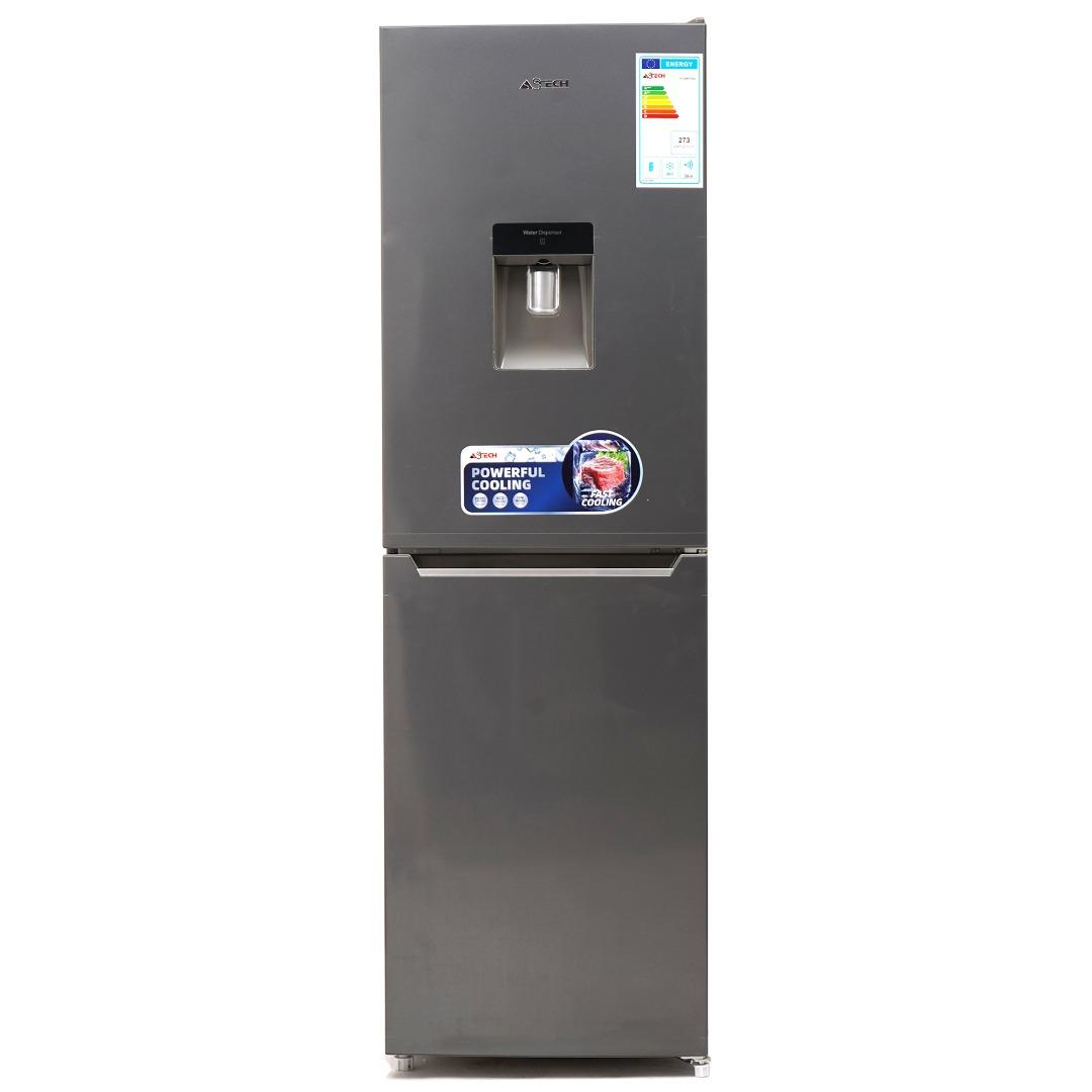 REFRIGERATEUR ASTECH COMBINE 4TIROIRS AVEC FONTAINE GRIS FC298FOSG