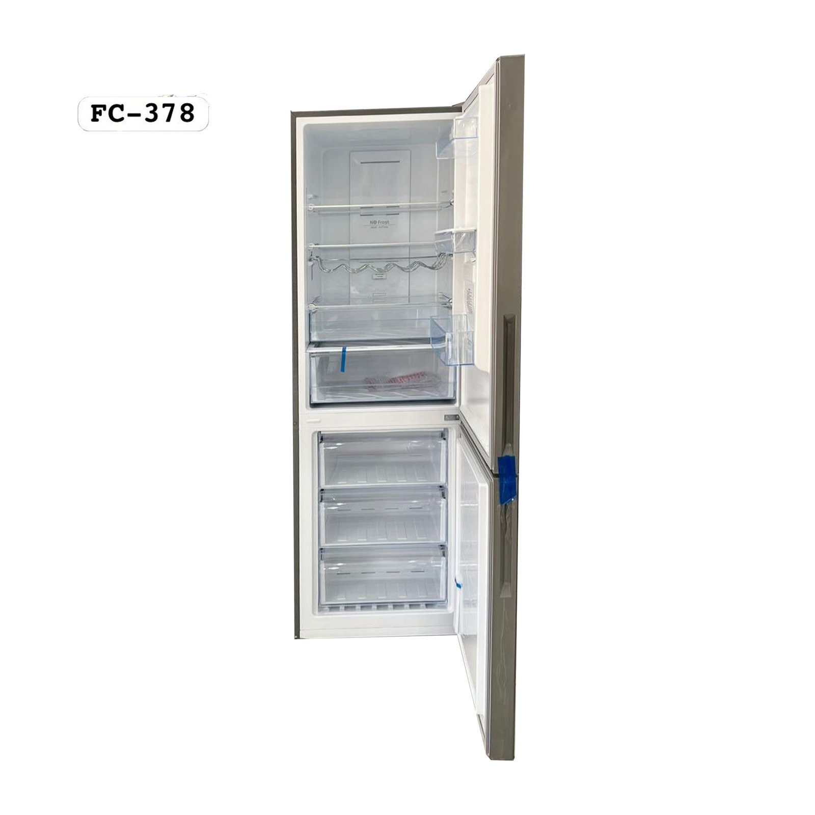 REFRIGERATEUR ASTECH COMBINE 4TIROIRS NOFROST INOX FC370|NOOG