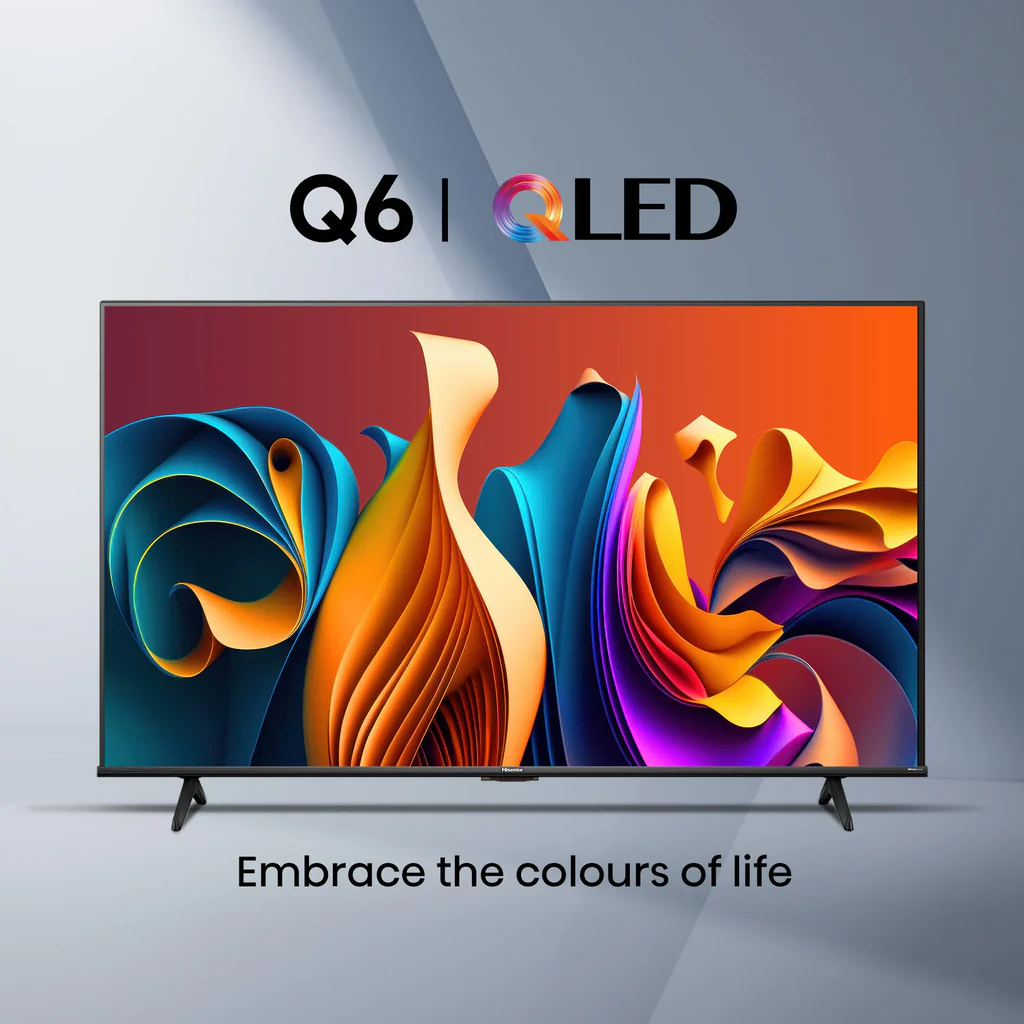 TELEVISEUR HISENSE 75' LED SMART VIDAA 4K QLED QUANTUM DOT 75Q6Q